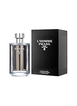 Amazon.com : Prada L'Homme Eau De Toilette Spray, 3.4 Fluid
